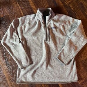 Patagonia Men's Zip Up Gray Sweater